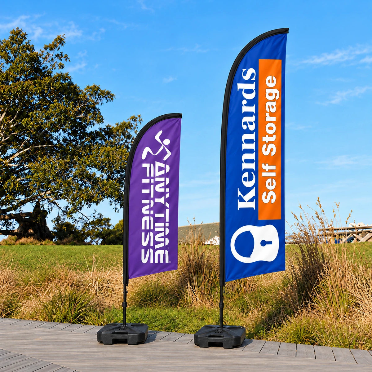 Feather Flags – Custom Printed Advertising Flags