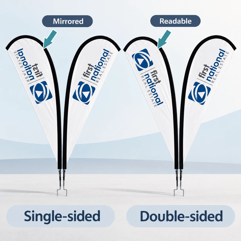 Teardrop Flags – Custom Printed Flag Kits