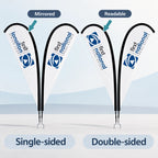 Teardrop Flags – Custom Printed Flag Kits